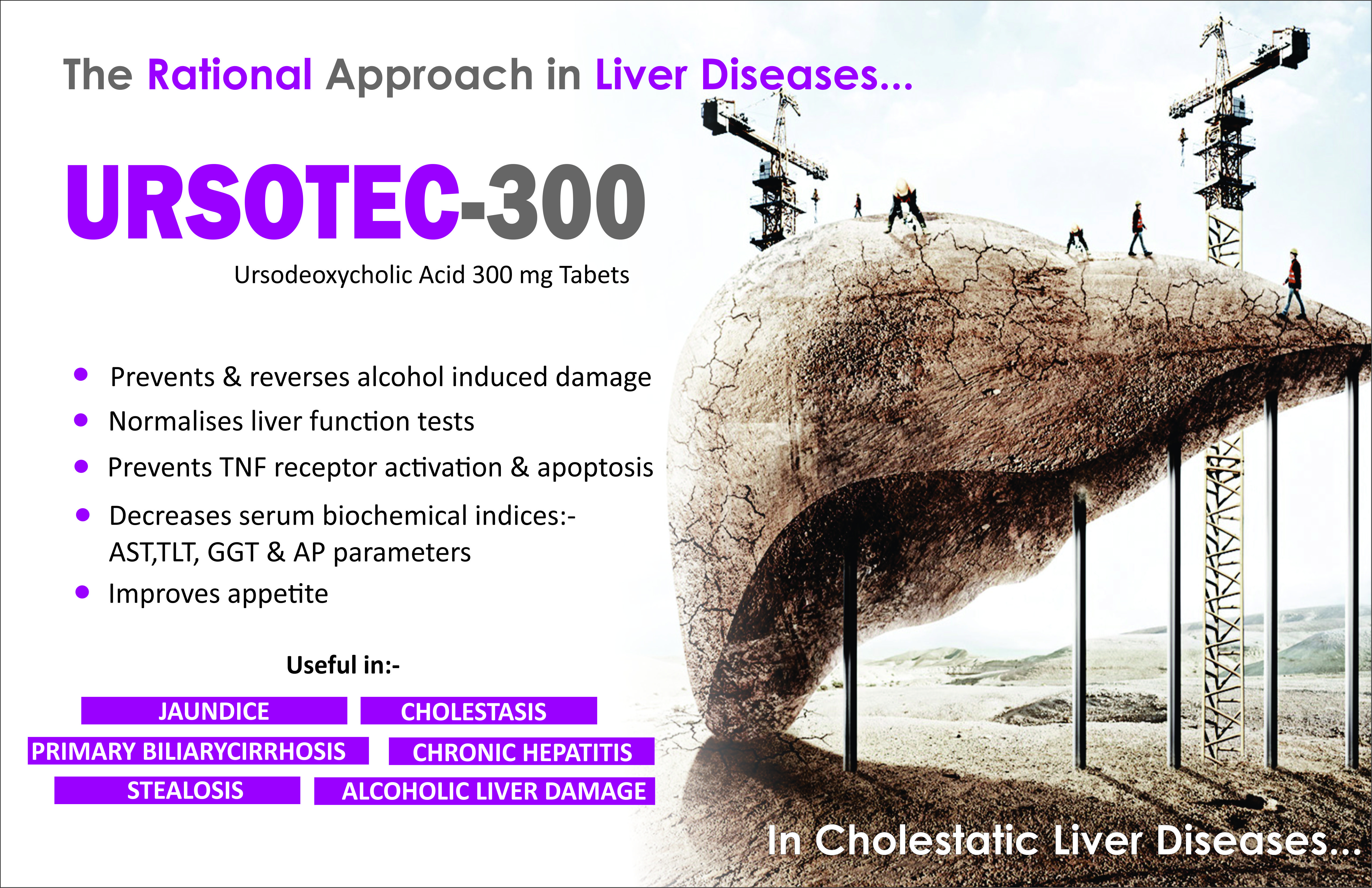 Ursodeoxycholic Tablet benefits