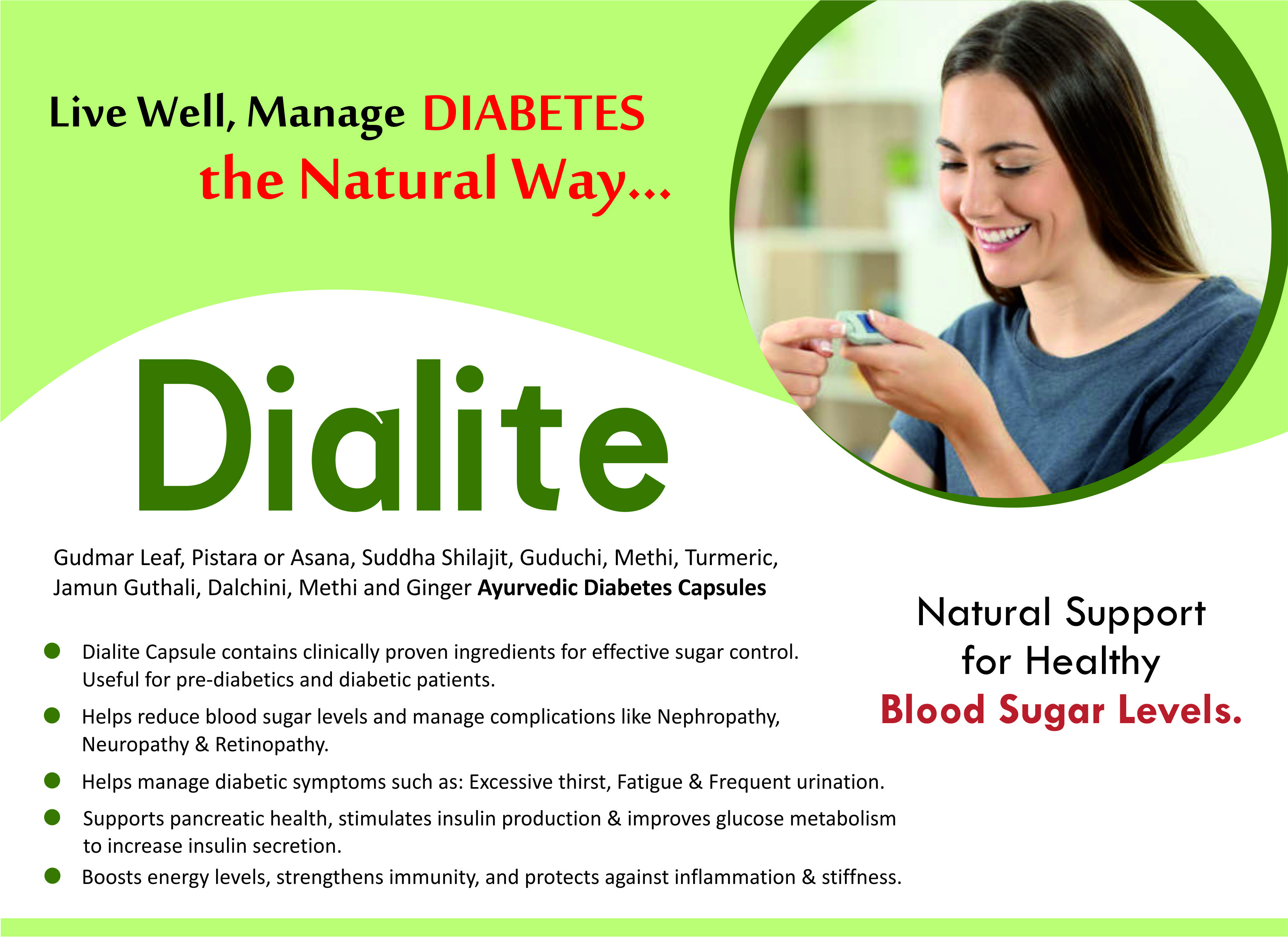 Ayurvedic Herbal Diabetes Capsule benefits